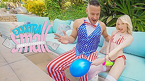 Cecelia Taylor & Danny Mountain in Patriotic Pussy Pounding – ExxxtraSmall