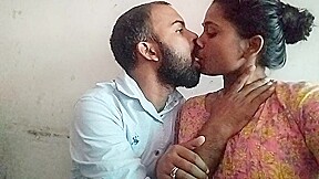 Desi Couple Sex Scandal, Sucking Indian GF Big Boobs and Blowjob