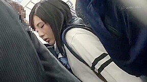 超密着電車内で超美人触り放題 真面目なをストーカー尾行 パンチラ盗撮痴漢レイプ 勃起超変態マゾsemen sperma creampie girl sex treated doll