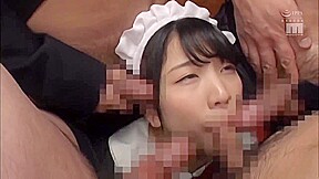 高杉麻里 従順性処理性奉仕メイド奴隷人形 連続フェライラマ手コキ精液精子スペルマザーメン汁抜きsex treated doll maid blowjob semen sperma