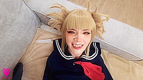 Hungry Himiko Toga From The League Of Villains Loves To Get Fucked And Cum All Over Her Pretty Face