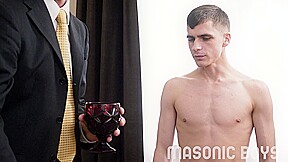 MasonicBoys Obedient bottom Marcus Ryan takes hung silver DILF raw