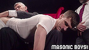 MasonicBoys Repressed church lad spanked and milked by holy DILF