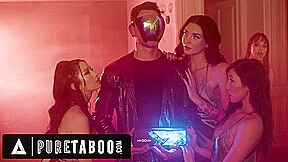 PURE TABOO Stud Has Lustful Dream With Wife’s Stepsisters Alex Coal, Maya Woulfe, & Charlotte Sins