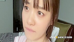 Round trio of hook-up with a baby-faced girl from a dating app – super super-fucking-hot and wild JAV!