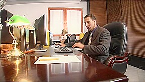 Secretary Fuck With Her Boss On First Day In New Job At Office – FemdomSex