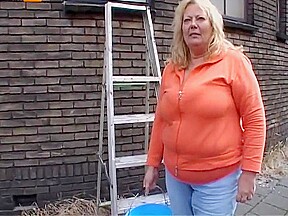 Bbw, Dutch Mature Has Sex