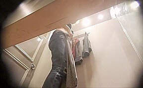 Dressing room, no panties