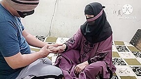 Indian Muslim Wife In Hijab Having Hot Sex With Her Husband