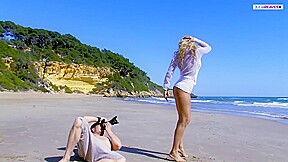 Sexy Blonde Rides A Huge Cock On The Beach To A Cumshot – CumDateMe