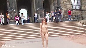 Yatima Nude in Public